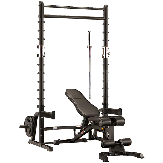 必一运动 BK-3003龙门架深蹲架卧推架综合训练器健身器材 BK3003出口版裸机
