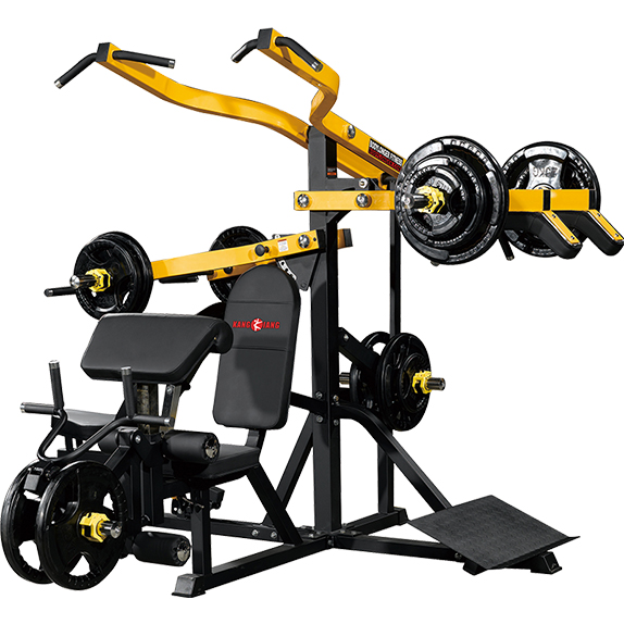 必一运动免维护力量训练器三方位综合训练器BK-167三人站大型组合健身器材 BK-167