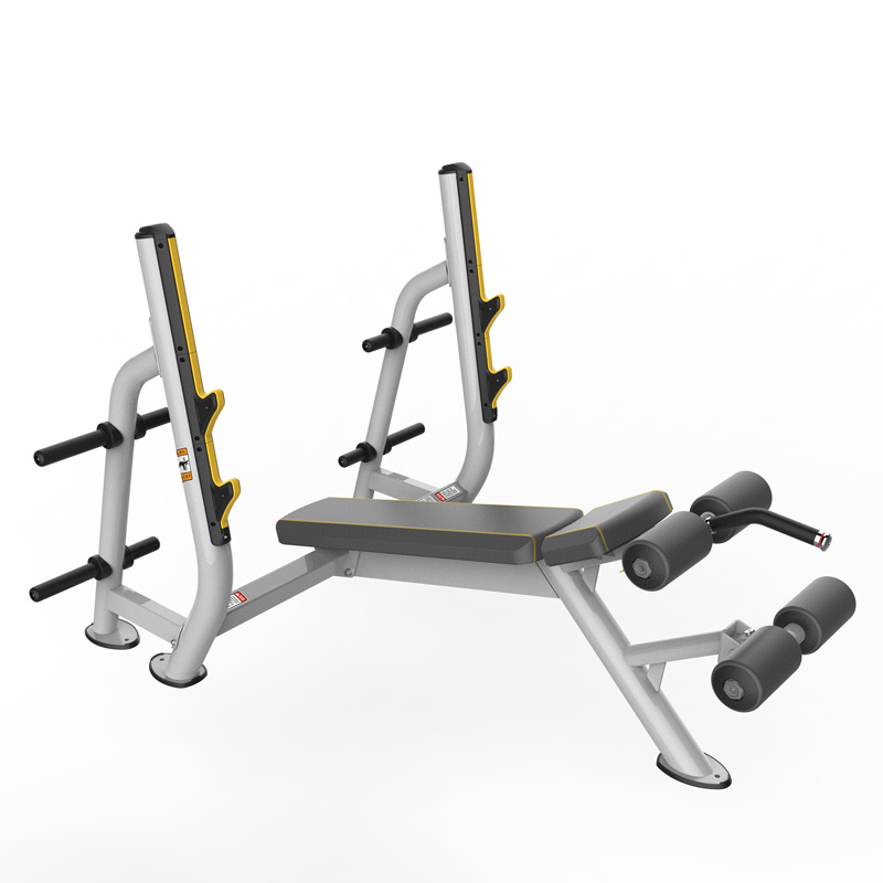 必一运动下斜式卧推架8211商用健身器材健身房团购综合训练器