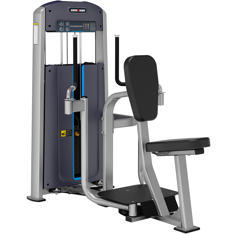 必一运动商用健身器材健身房专用 1004蝴蝶式胸背肌训练器