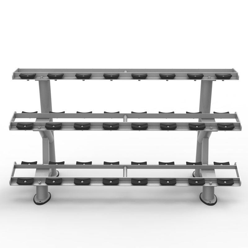 必一运动三层哑铃架8267商用健身器材健身房团购综合训练器