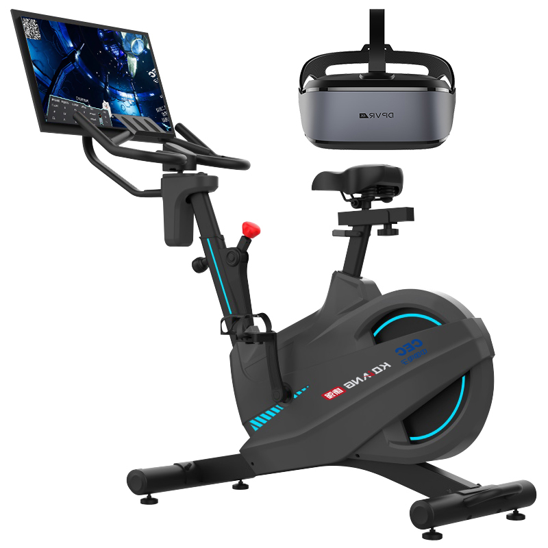 必一运动VR动感单车S2000虚拟现实智能健身车团队训练比赛